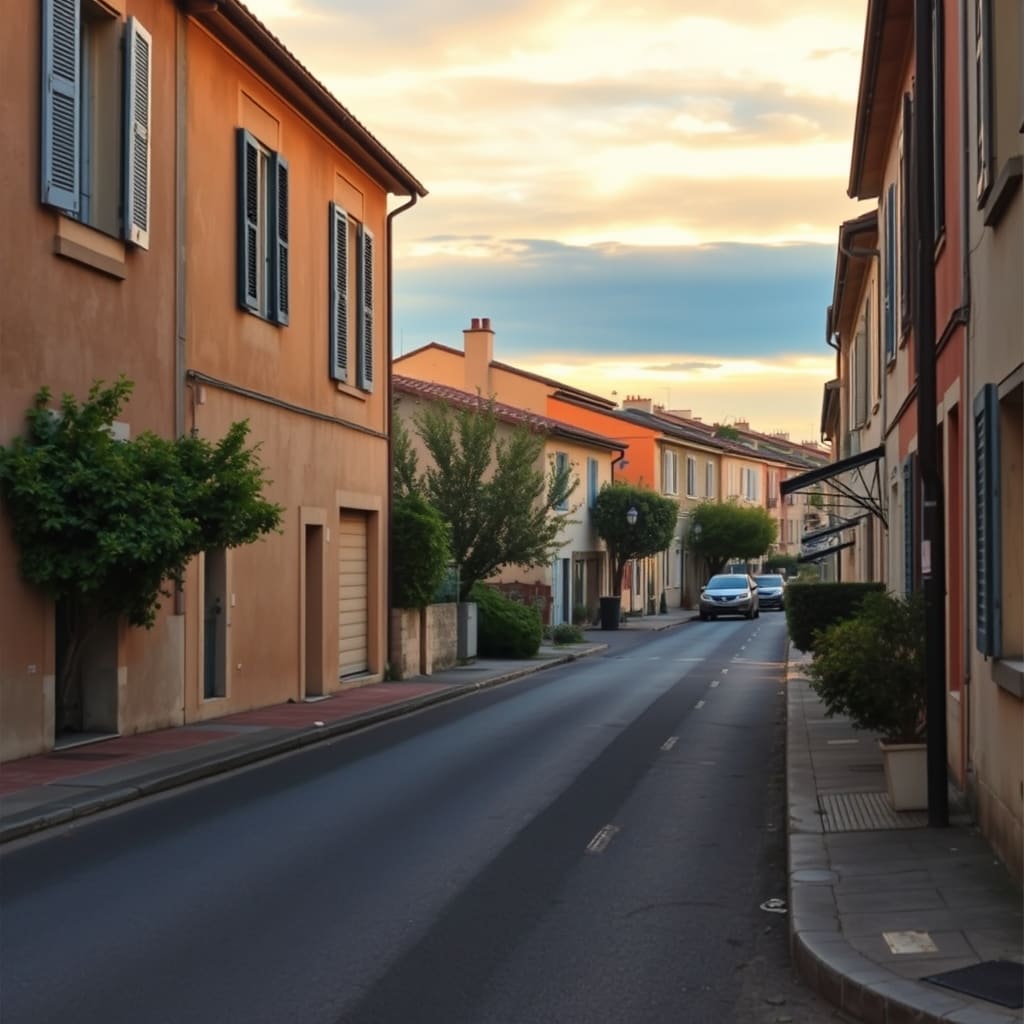 Vue du secteur Jas-de-Bouffan