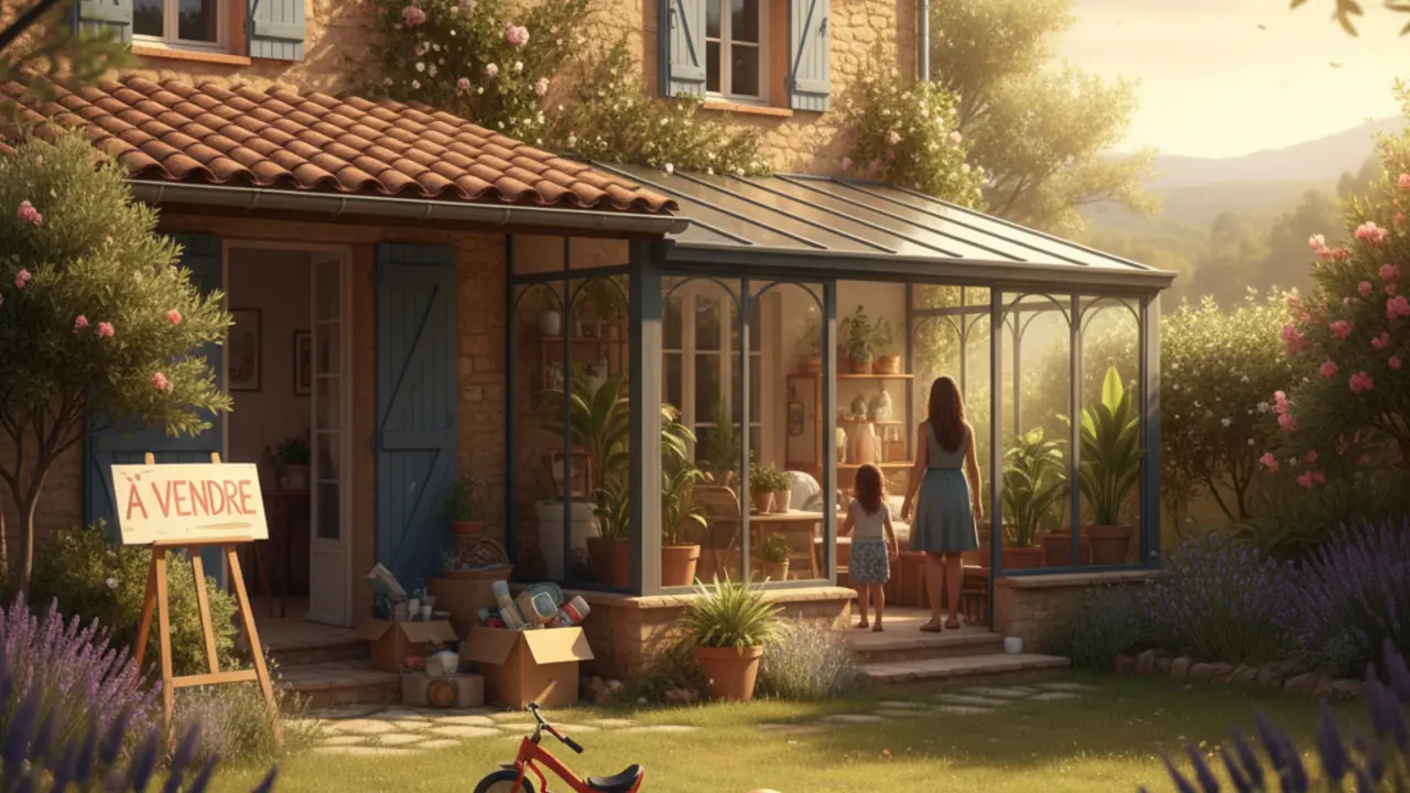 Maison familiale provençale devenue trop petite pour une famille qui grandit à Aix-en-Provence